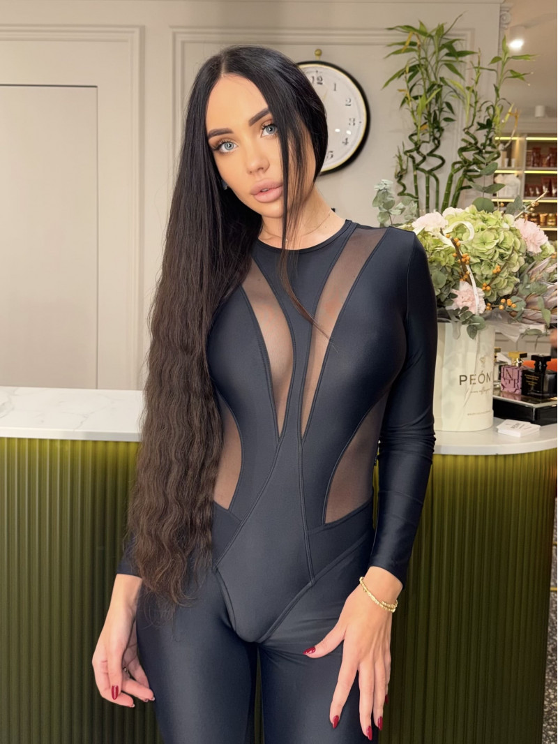 Комбинезон FITRUN Jumpsuit SPIDER LINE "Black"