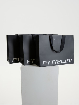 Пакет подарунковий FITRUN "Black"