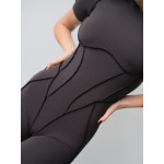 Jumpsuit FITRUN BodySuit Short Versa "Total Graphite Soft"