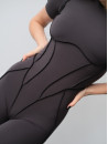 Jumpsuit FITRUN BodySuit Short Versa "Total Graphite Soft"