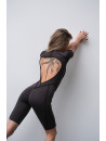Комбінезон FITRUN BodySuit Short Versa "Total Graphite Soft"