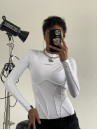 Комбінезон FITRUN BodySuit Long Versa "White VE"