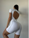 Комбінезон FITRUN BodySuit Short Versa "White VE"