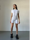 Комбінезон FITRUN BodySuit Short Versa "White VE"