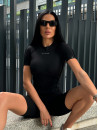 Jumpsuit FITRUN BodySuit Short Versa "Black VE"