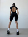 Jumpsuit FITRUN BodySuit Short Versa "Black VE"