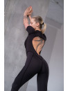 Комбінезон FITRUN BodySuit Medium Versa "Black Soft"