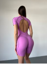 Jumpsuit FITRUN BodySuit Short Versa "Fuchsia VE"