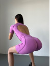 Комбінезон FITRUN BodySuit Short Versa "Fuchsia VE"