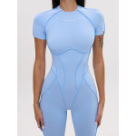 Jumpsuit FITRUN BodySuit Short Versa "Sky VE"