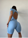 Jumpsuit FITRUN BodySuit Short Versa "Sky VE"