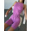 Комбинезон FITRUN BodySuit Short Versa SLEEVELESS "Fuchsia VE"