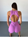 Jumpsuit FITRUN BodySuit Short Versa SLEEVELESS "Fuchsia VE"