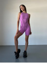 Jumpsuit FITRUN BodySuit Short Versa SLEEVELESS "Fuchsia VE"