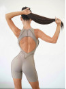 Комбинезон FITRUN BodySuit Short Versa SLEEVELESS "Sand VE"