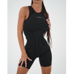 Комбинезон FITRUN BodySuit Short Versa SLEEVELESS "Black VE"