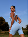 Комбінезон FITRUN BodySuit Short Versa SLEEVELESS "Sky VE"
