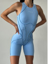 Комбінезон FITRUN BodySuit Short Versa SLEEVELESS "Sky VE"
