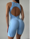 Комбінезон FITRUN BodySuit Short Versa SLEEVELESS "Sky VE"