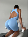 Комбінезон FITRUN BodySuit Short Versa SLEEVELESS "Sky VE"