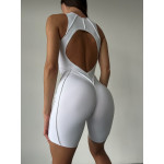 Комбинезон FITRUN BodySuit Short Versa SLEEVELESS "White VE"