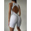 Комбинезон FITRUN BodySuit Short Versa SLEEVELESS "White VE"