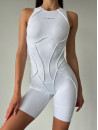 Комбінезон FITRUN BodySuit Short Versa SLEEVELESS "White VE"