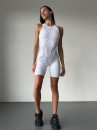 Комбінезон FITRUN BodySuit Short Versa SLEEVELESS "White VE"