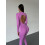 Jumpsuit FITRUN BodySuit Long Versa "Fuchsia VE"