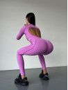 Jumpsuit FITRUN BodySuit Long Versa "Fuchsia VE"