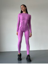 Jumpsuit FITRUN BodySuit Long Versa "Fuchsia VE"