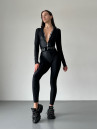 Комбинезон FITRUN Jumpsuit Super Nuts Long "Black Blaze"