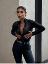 Jumpsuit FITRUN Jumpsuit Super Nuts Long "Black Blaze"