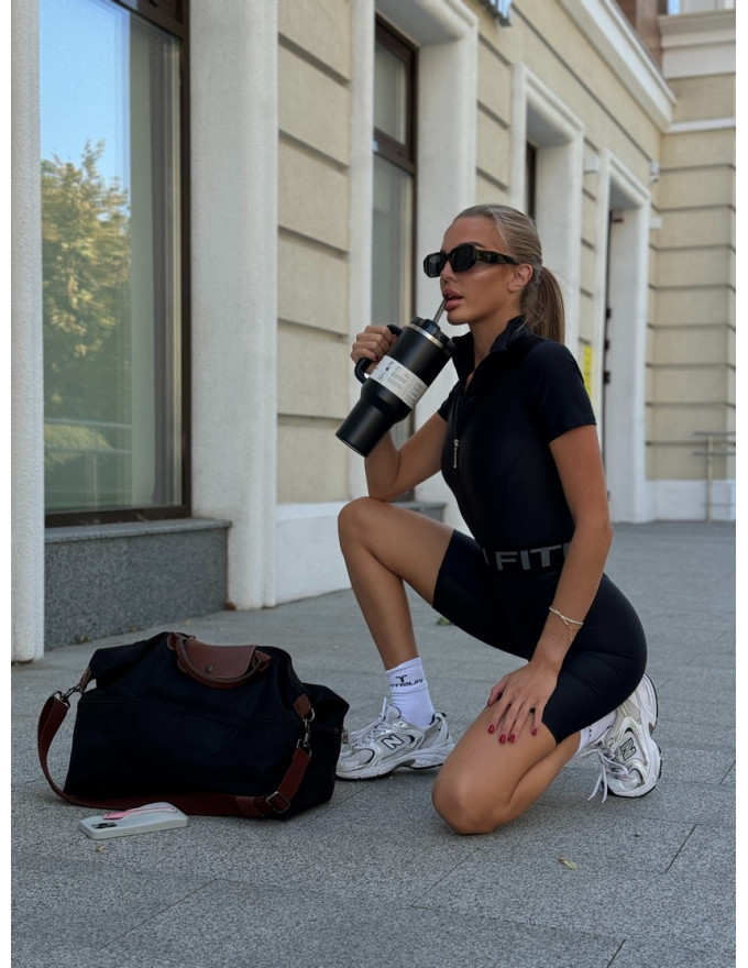 Jumpsuit FITRUN Jumpsuit Super Nuts Short "Black Blaze" Jumpsuit FITRUN Jumpsuit Super Nuts Short "Black Blaze"