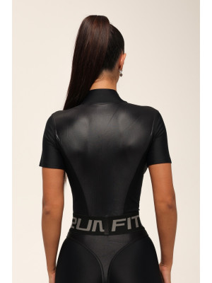 Jumpsuit FITRUN Jumpsuit Super Nuts Short "Black Blaze"