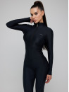 Комбинезон FITRUN Jumpsuit Base Long "Total Black"