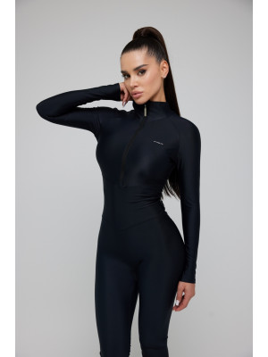 Комбінезон FITRUN Jumpsuit Base Long "Total Black"