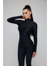 Комбінезон FITRUN Jumpsuit Base Long "Total Black"