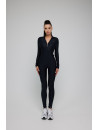 Комбінезон FITRUN Jumpsuit Base Long "Total Black"