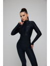 Комбінезон FITRUN Jumpsuit Base Long "Total Black"