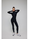 Jumpsuit FITRUN Jumpsuit Base Long "Total Black"