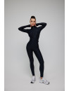 Комбінезон FITRUN Jumpsuit Base Long "Total Black"