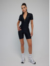 Jumpsuit FITRUN Jumpsuit Base Short "Total Black"