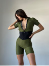 Jumpsuit FITRUN Jumpsuit Base Short "Khaki"