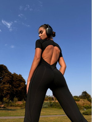 Комбинезон FITRUN BodySuit Medium Versa "Black VE"