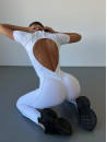 Jumpsuit FITRUN BodySuit Medium Versa "White VE"