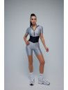 Комбинезон FITRUN Jumpsuit Base Short "Shine Silver"
