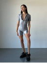 Jumpsuit FITRUN Jumpsuit Base Short "Total Shine Silver"