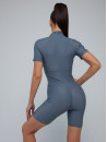 Комбинезон FITRUN Jumpsuit Base Short "Total Silver"