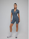 Комбинезон FITRUN Jumpsuit Base Short "Total Silver"